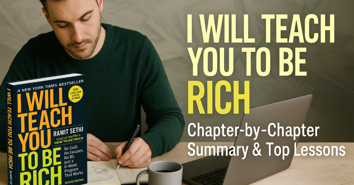 What Is the Summary of I Will Teach You to Be Rich? (By Ramit Sethi)